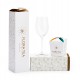 FLORA TEA Glass & Lantern Gift Set